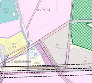 Карта зон с особыми условиями использования территории (с учетом внесенных в ЕГРН санитарно-защитных зон) ПЗЗ Дмитровского городского округа Московской области от 09 июля 2020 года